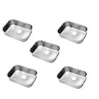 Cuba Inox De Embutir 47x32x15 Invicta Polido - 5 Peças Na Emb