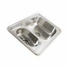 Cuba Inox Dupla Cozinha Gourmet Sob Escovado Guimmis® 7050d