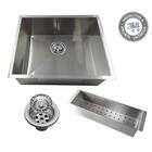 Cuba Inox Embutida Em Pia De Cozinha 50x40 + Escorredor