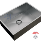 Cuba Inox Embutir Quadrada Gourmet 60x40 Válvula 3 1/2