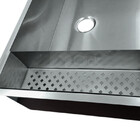 Cuba Inox Embutir Quadrada Gourmet 80x40 Moderna