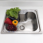 Cuba Inox Escovado 50x40 Para Pia Cozinha Gourmet Com Cesto E