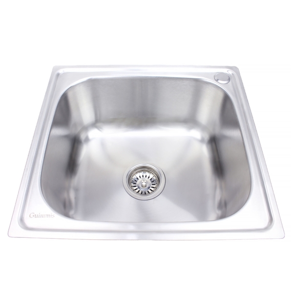 Cuba Inox Escovado Cozinha De Sobrepor - 4642 Guimmis®