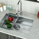 Cuba Inox Gourmet 60x40 Quadra C/ Valvula Std6040