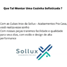 Cuba Inox Gourmet Cozinha Sobrepor Ou Embutir 50x40cm.