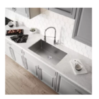 Cuba Inox Gourmet Cozinha Sobrepor Ou Embutir 83x45cm.