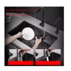 Cuba Inox Gourmet Preta Sobrepor Ou Embutir 60x40cm Black