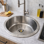 Cuba Inox Gourmet Redonda Luxo 40x40 Brinovar