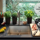 Cuba Inox Inoxidável Moderna 50x40 Inox 304