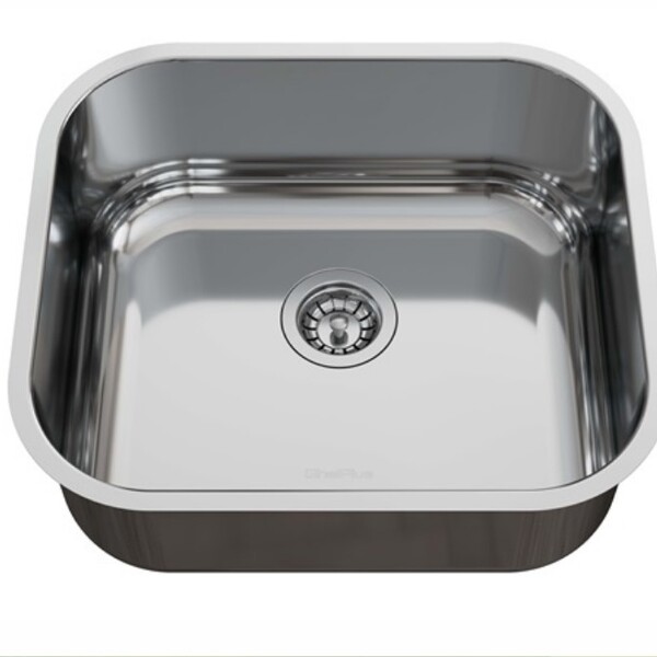 Cuba Inox N3 Prof.170 Alto Brilho - Furo 4.1/2 - Cx03  10.02.