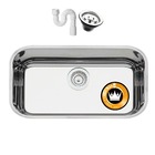 Cuba Inox Pia Cozinha 304 56x34x19 + Válvula