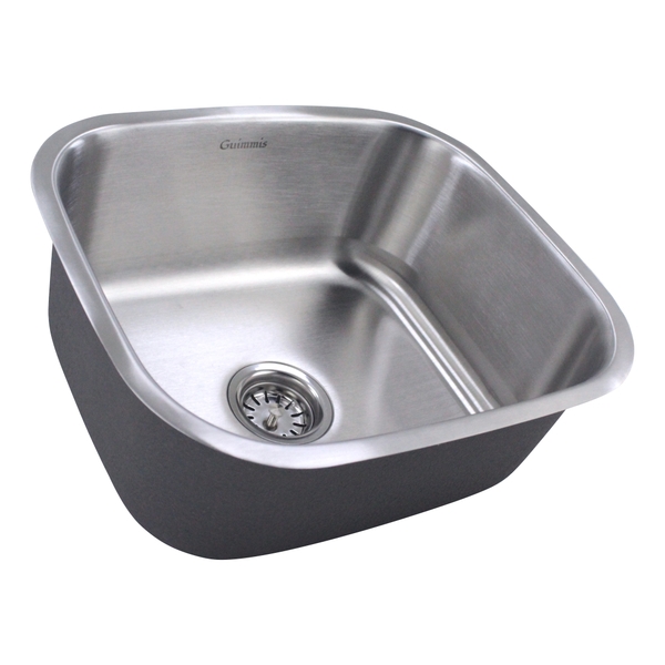 Cuba Inox Pia Cozinha Gourmet Embutir Escovado Guimmis 9461