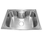 Cuba Inox Pia Cozinha Gourmet Luxo Aço Escovado 6001