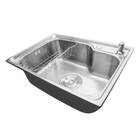 Cuba Inox Pia Cozinha Gourmet Luxo Aço Escovado 6011