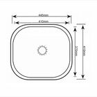 Cuba Inox Pia De Cozinha Gourmet Sobrepor Platina Guimmis