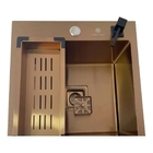 Cuba Inox Stillus Home Rose Gold 44x44cm Quadrada