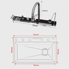 Cuba Inteligente Gourmet Cozinha Pia Premium Inox C/ Torneira
