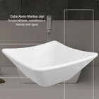 Cuba Japi De Apoio Mantua Branca 29.5x29.5cm