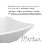 Cuba Japi De Apoio Mantua Branca 29.5x29.5cm