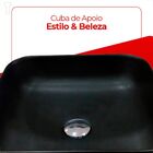 Cuba Japi De Apoio Sottile Quadrada Preta Fosca