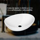 Cuba Kza3 Apoio Oval Enkel Branca K3cova06