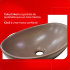 Cuba Kza3 Apoio Oval Enkel Marrom Fosco K3cova06mf