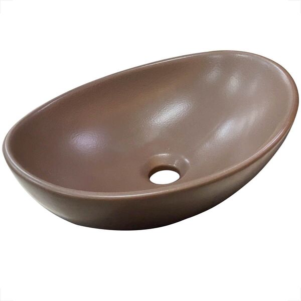 Cuba Kza3 Apoio Oval Enkel Marrom Fosco K3cova06mf