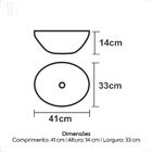 Cuba Kza3 Apoio Oval Enkel Preta Fosca K3cova06pf