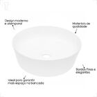 Cuba Kza3 Apoio Redonda Kant Branca 35x11cm K3crda18