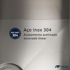 Cuba Luxo P/ Embutir Cozinha Gourmet Em Aço Inox Tubrax
