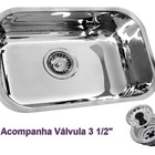 Cuba Metalpress Inox 430 Numero 2 56x34x17 + Válvula 3 1/2..