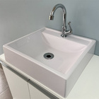 Cuba Onix + Torneira Bica Movel 1/4'' Volta + Valvula Lavator