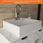 Cuba Para Banheiro 40x10x38cm Bn3600 Tecnomobili Branco