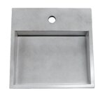 Cuba Para Banheiro Com Apoio Para Torneira Fundo Oculto Jade