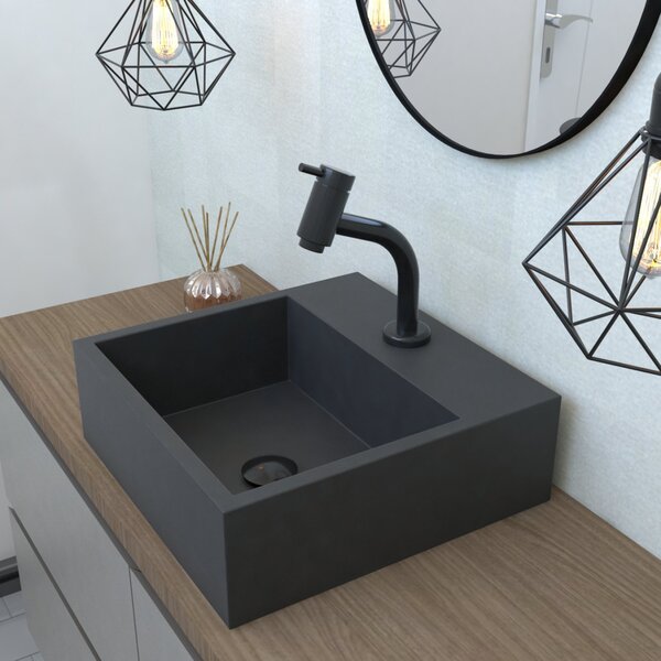 Cuba Para Banheiro Com Apoio Para Torneira Onix Newstone Vent