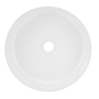 Cuba para Banheiro de Apoio Louça Redonda Branca 35cm Valência Sensea