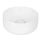 Cuba para Banheiro de Apoio Louça Redonda Branca 30cm Slim Deca