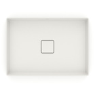 Cuba para Banheiro de Apoio Louça Retangular Beige 51x36cm Terra Roca