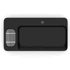 Cuba para Banheiro de Apoio Louça Retangular Matte Black 80x42cm com Mesa Infinity Roca