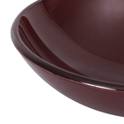 Cuba para Banheiro de Apoio Vidro Temperado Redonda Cabaret 30cm VB Cristais