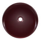 Cuba para Banheiro de Apoio Vidro Temperado Redonda Cabaret 30cm VB Cristais