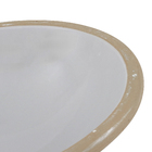 Cuba para Banheiro de Embutir Louça Oval Cinza Claro 40x30cm IL65 Icasa