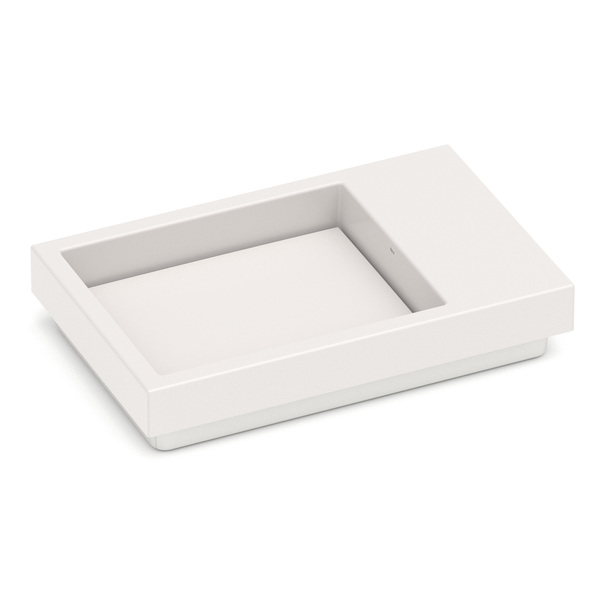 Cuba para Banheiro de Sobrepor Louça Retangular Beige 60X38cm Horizon Roca