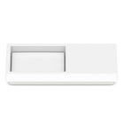 Cuba para Banheiro de Sobrepor Louça Retangular Branca 80X38cm Horizon Roca