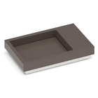 Cuba para Banheiro de Sobrepor Louça Retangular Cafe 60x38cm Horizon Roca