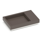 Cuba para Banheiro de Sobrepor Louça Retangular Cafe 80X38cm Horizon Roca