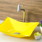 Cuba Para Banheiro De Vidro Retangular Cores Especiais Cor Am