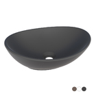 Cuba Para Banheiro Em Louça Bali Preto Fosco - Cozimax