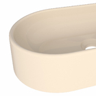 Cuba Para Banheiro Em Mármore Sintético 43x25 Cm Nimbus Areia