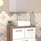 Cuba Para Banheiro Em Mármorsintético Cubo Brancacozimax